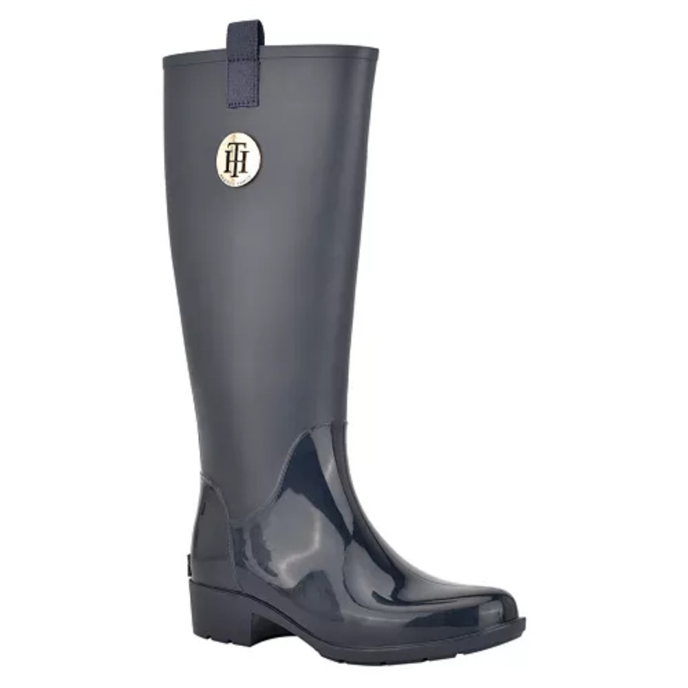 Tommy Hilfiger Women's Karissa Pull On Rain Boots Size 7